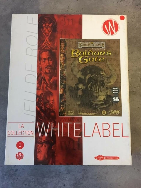 Baldur's Gate - PC - Big Box - Édition Virgin Interactive - Comme Neuf